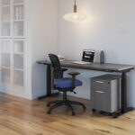 desk and chair for office